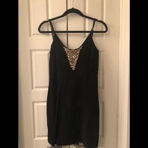 Vintage Suede Mini Dress